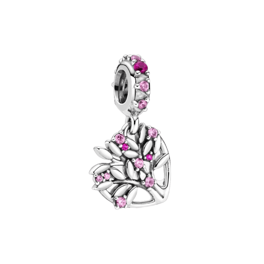 Charm Coraz贸n 脕rbol Familia