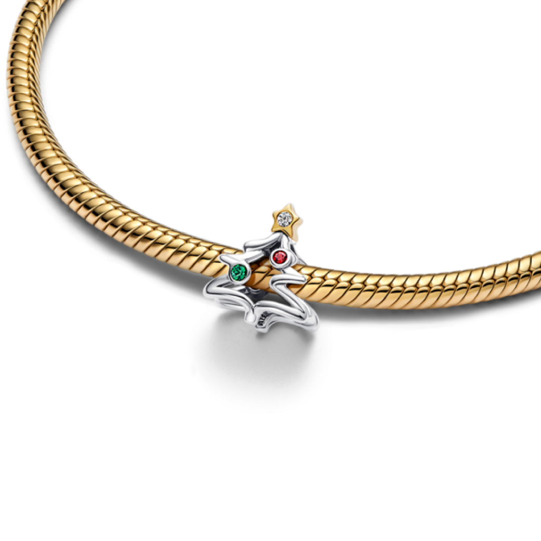 Charm Arbol Navidad Silueta