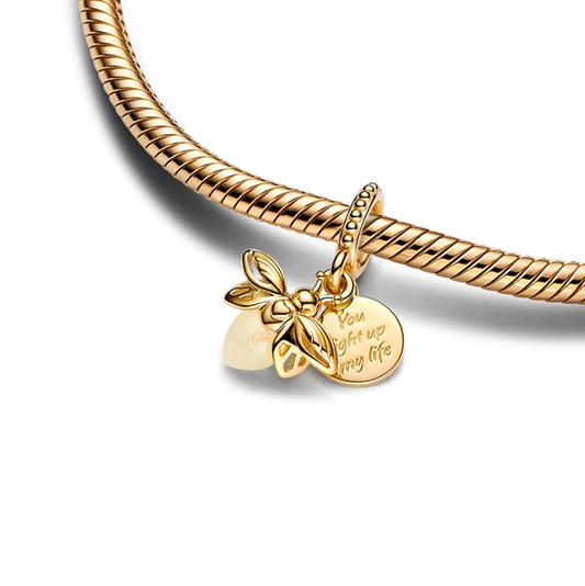 Charm Evangeline Fosforescente Dorado