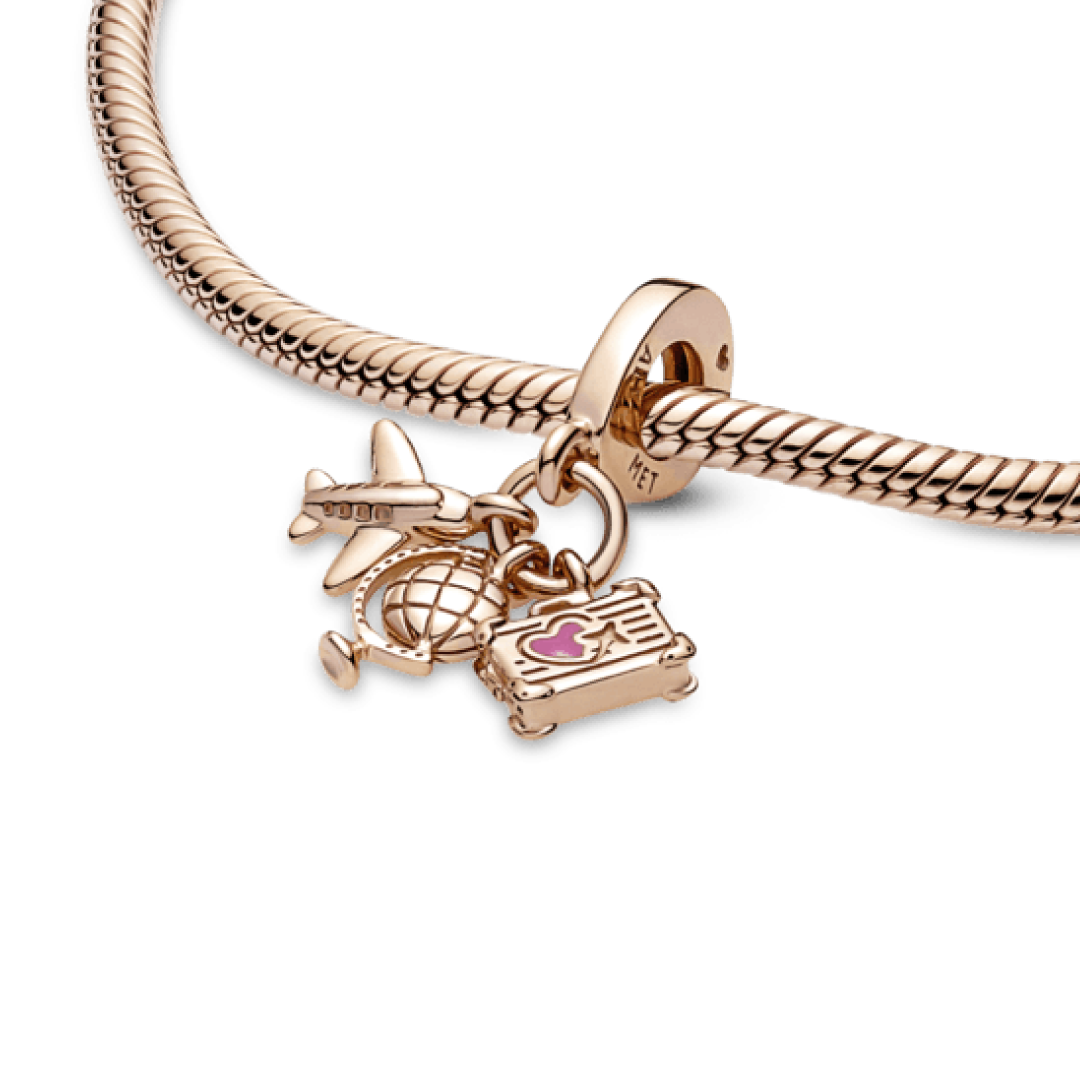 Charm Viaje Oro Rosa