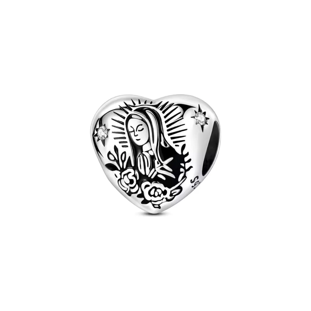 Charm Corazon Virgen Guadalupe