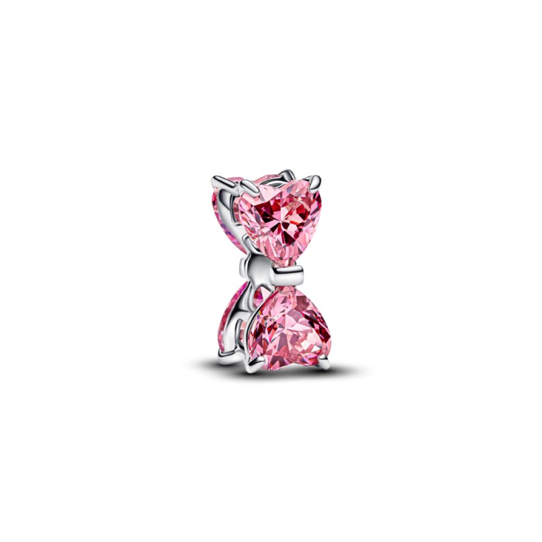 Charm Moño Rosa