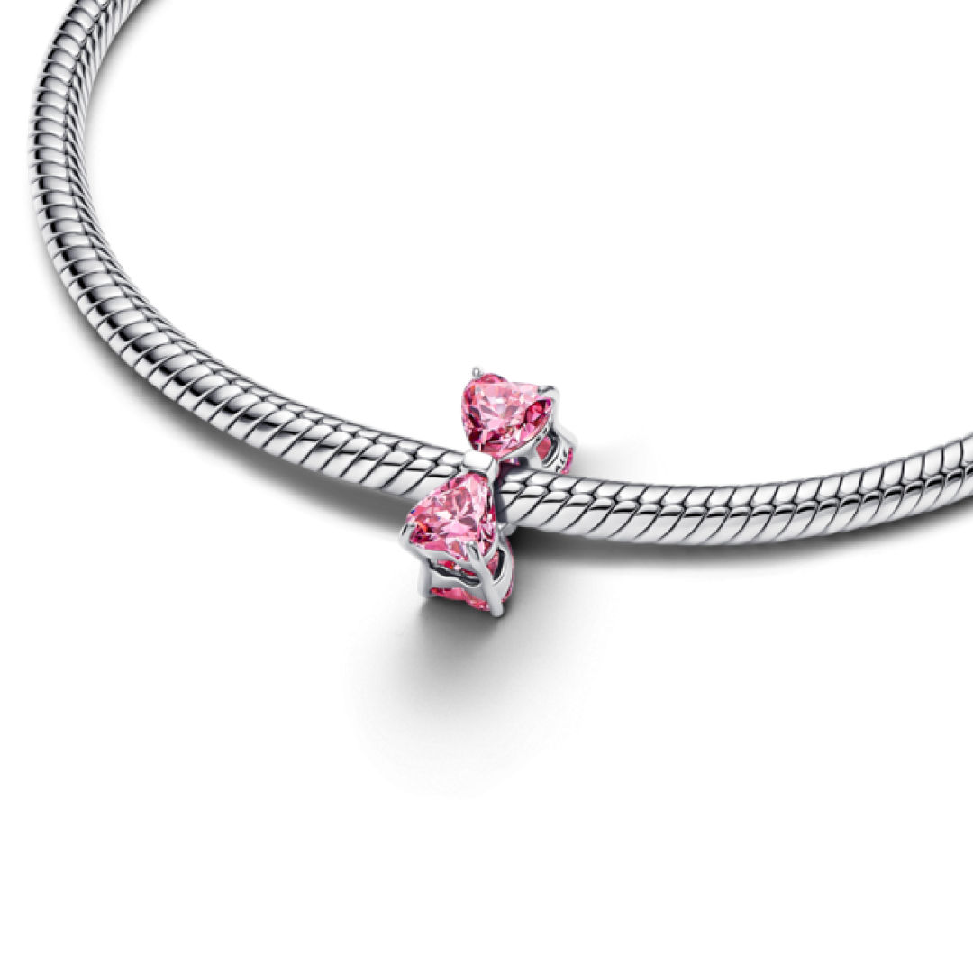 Charm Moño Rosa